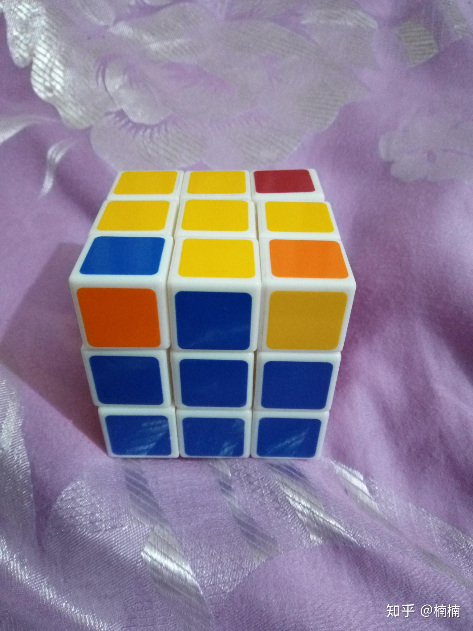 三阶魔方拼到小鱼后该怎么拼