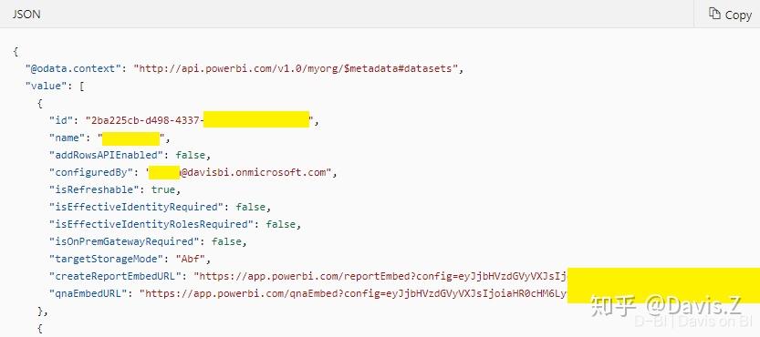 利用Python调用Power BI REST API - 知乎