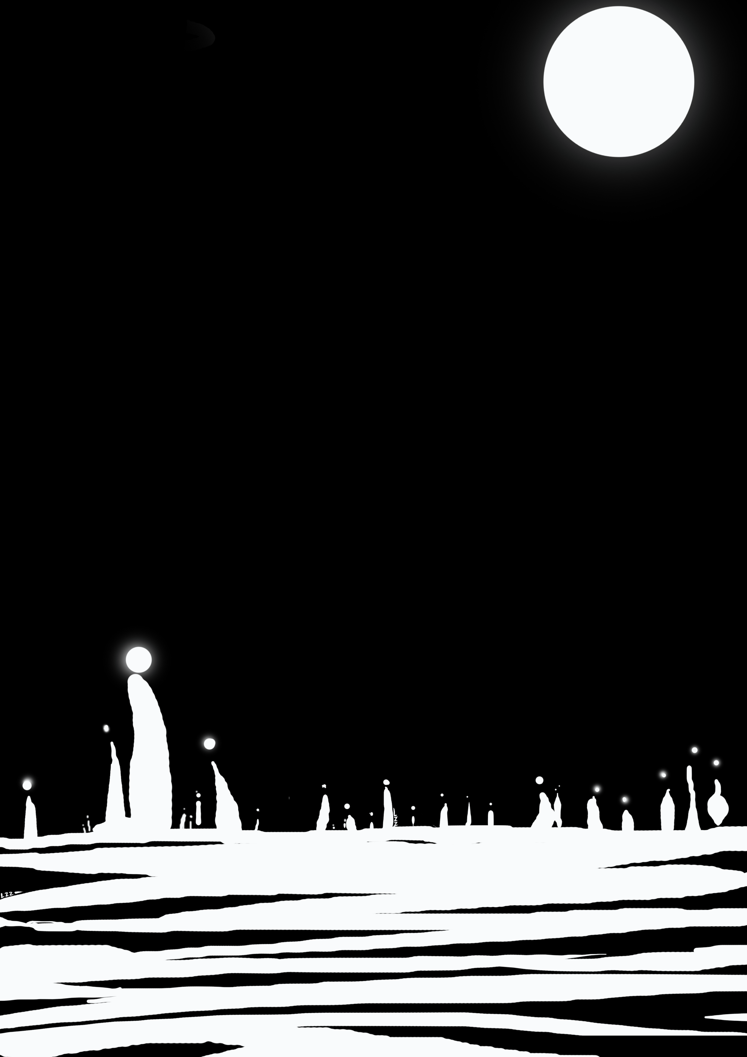 有哪些适合做手机壁纸的黑底色图片? - 知乎