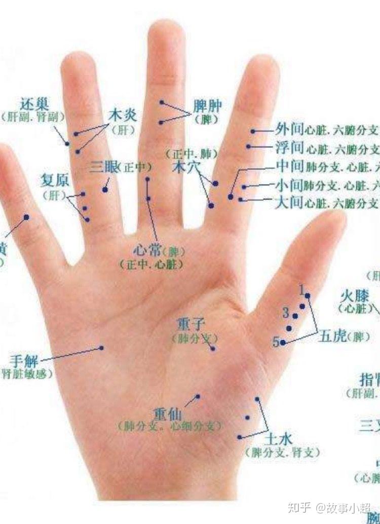 大拇指指甲根部有什么穴位有什么用