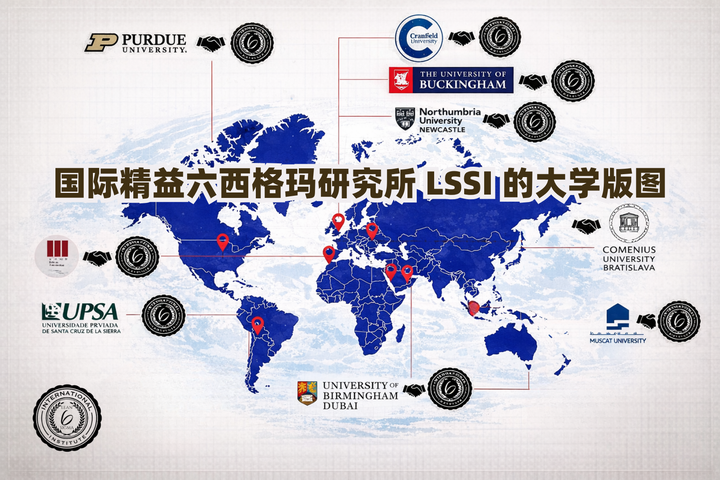 国际精益六西格玛研究所（ILSSI）认可体系下的大学版图