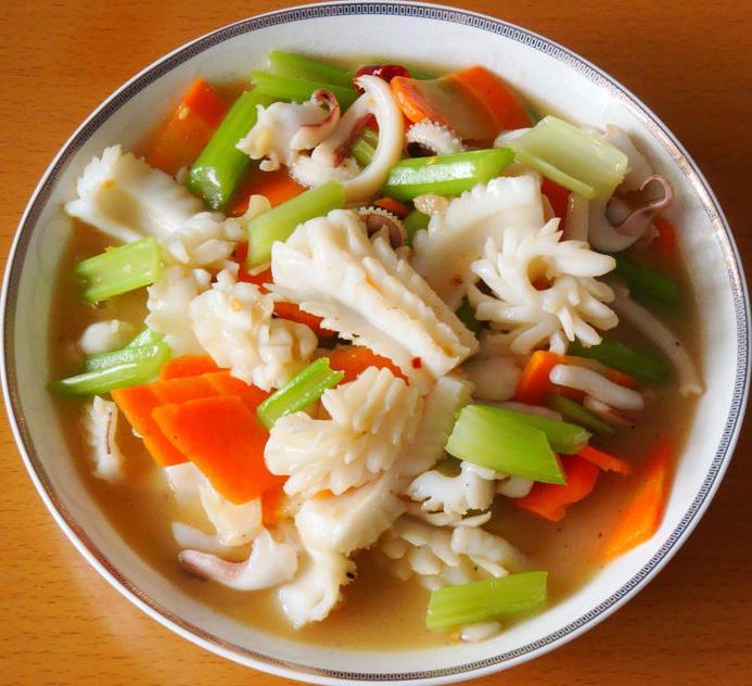 台湾旅游必吃的特色美食推荐—生炒花枝 #低音号导游# - 知乎