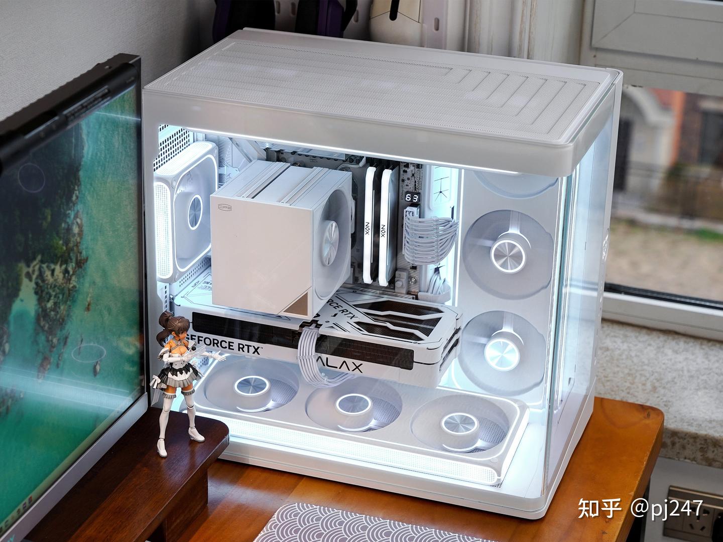 装清爽的海景房主机过夏天,试试5070+DLSS4.5能否畅玩4k分辨率游戏