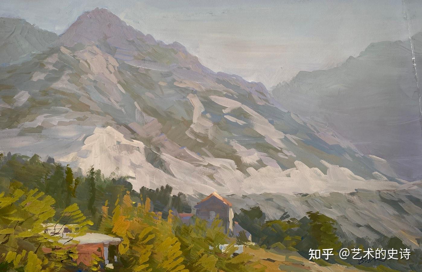 俄罗斯风景画大师瓦伦丁色彩写生精选- 知乎