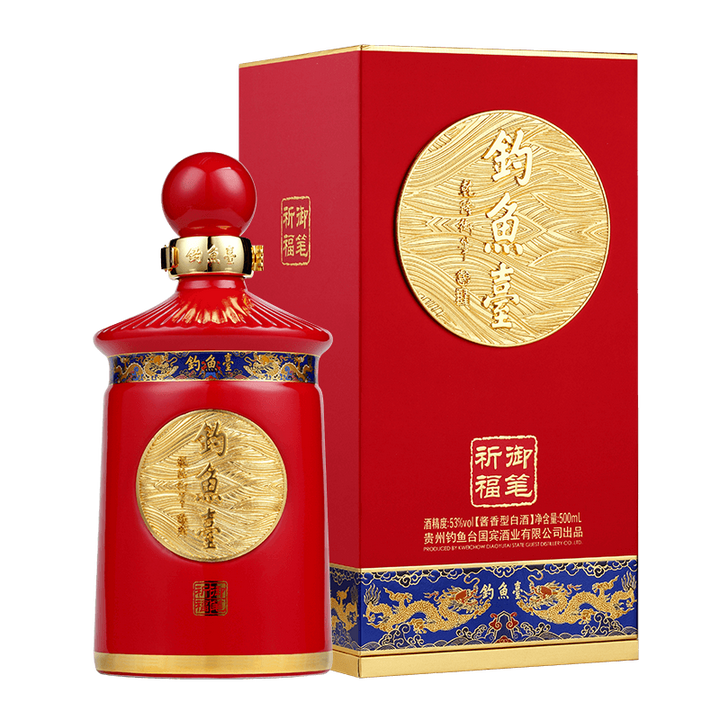 白酒釣魚台 醬香型 53度 500ml