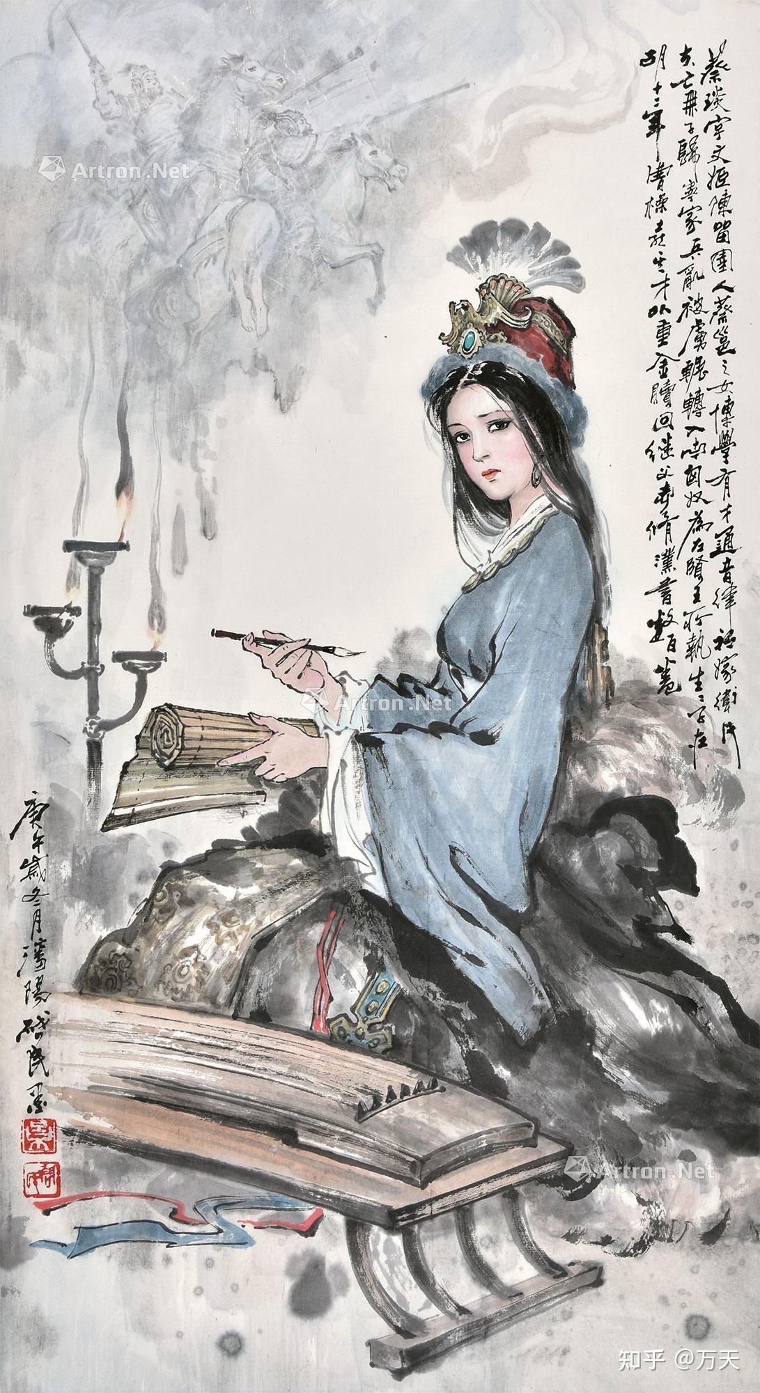 各作品中的三国人物之蔡琰(蔡文姬、蔡昭姬) - 知乎
