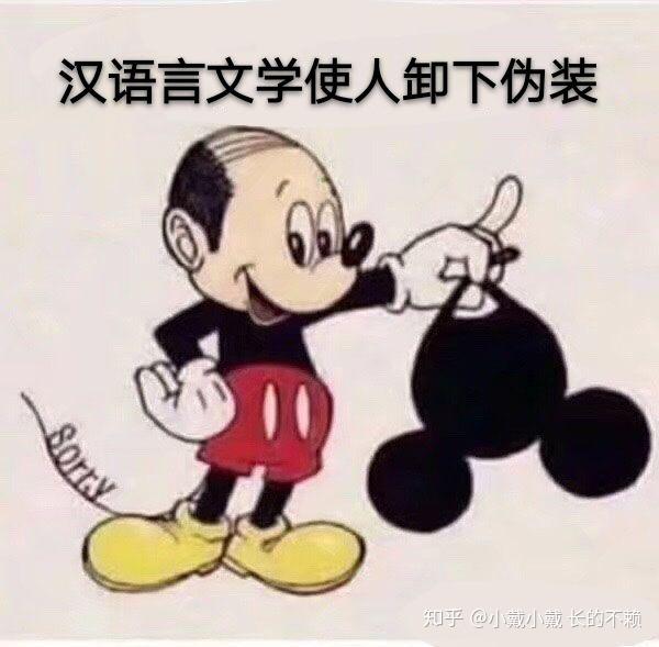 有哪些關於中文系漢語言文學專業的表情包