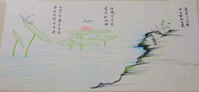 中国诗词大会第三季中康震画画用的什么笔?