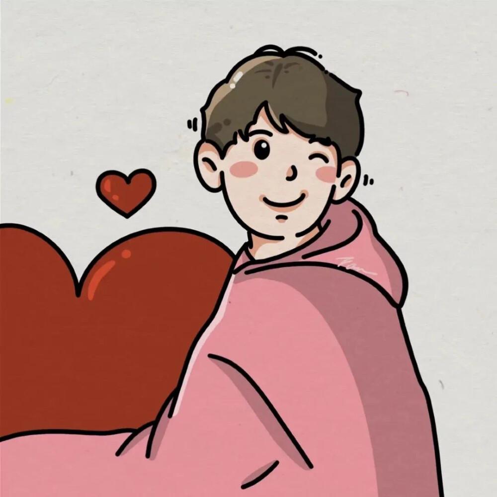 有哪些好看的手绘情侣头像? - 知乎