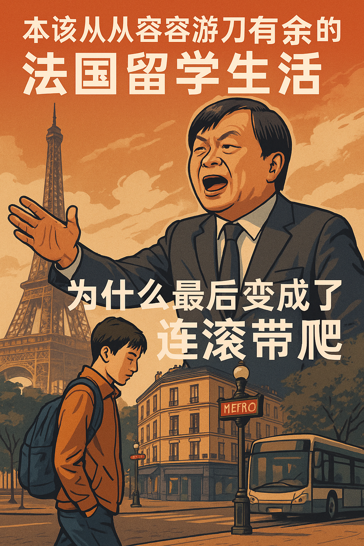 本该从从容容游刃有余的法国留学生活,为什么最后变成了匆匆忙忙连滚带爬? - 知乎