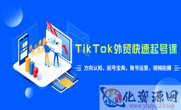 《TikTok外贸·快速起号课》方向认知，起号宝典，账号运营，视频拍摄_wwz