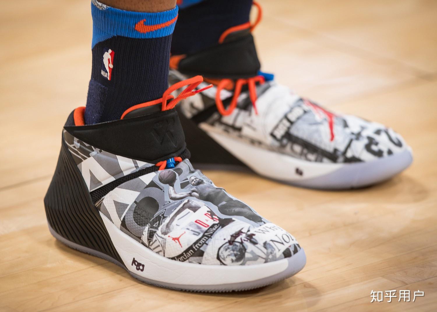 nba球员在鞋子上会写什么