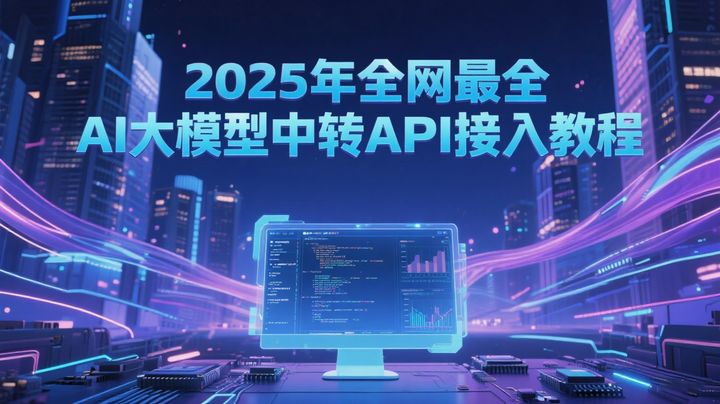 2025年全网最全AI大模型中转API接入教程 - 知乎