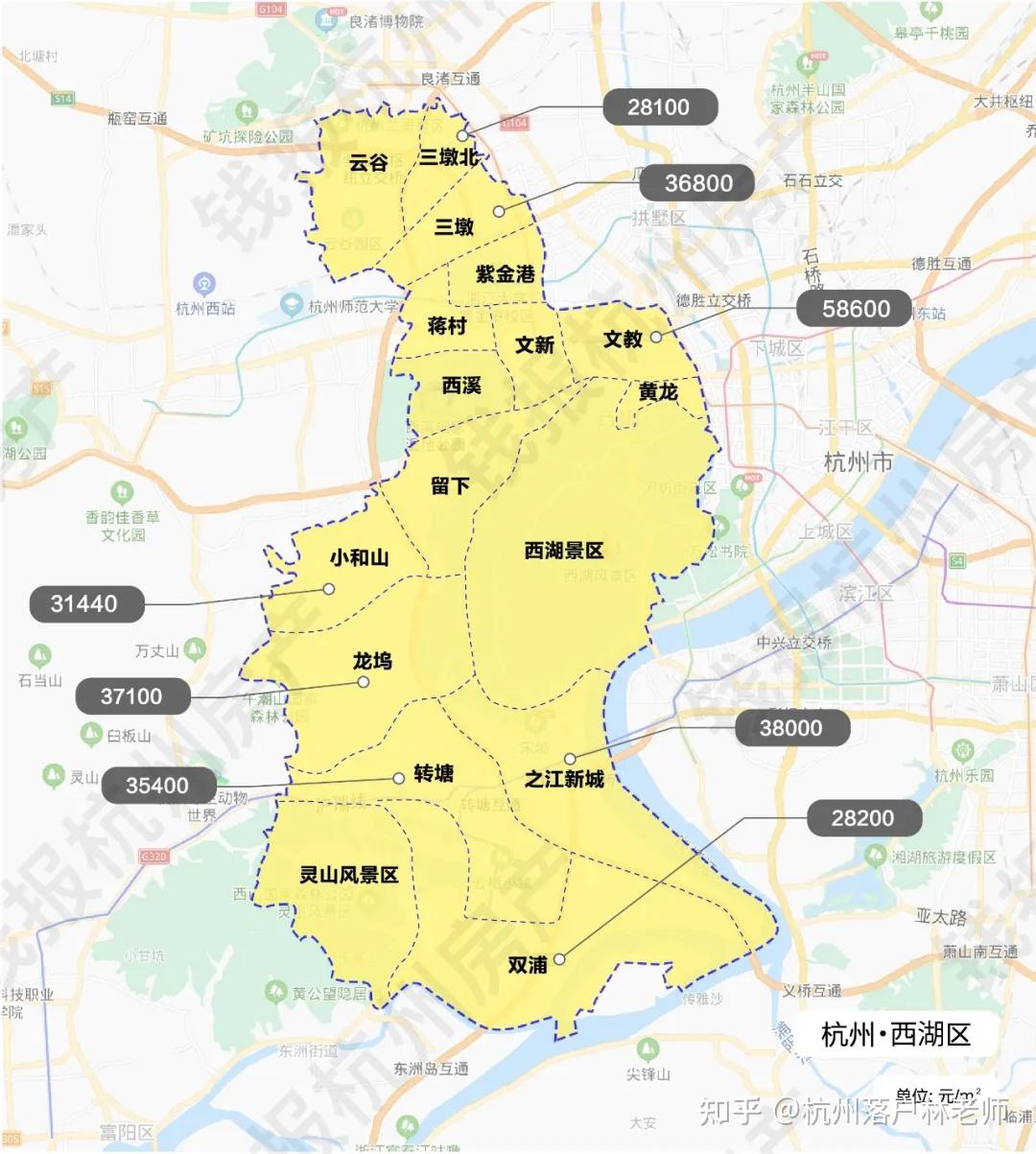 2022年杭州的房价已一清二楚！最全板块限价图请收好 - 知乎