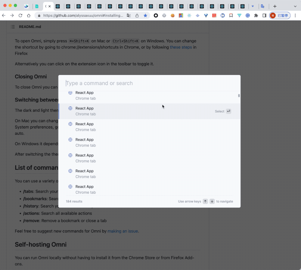 最近 Github 上爆火的 Chrome 生产力神器 Omni 是什么鬼？ - 知乎