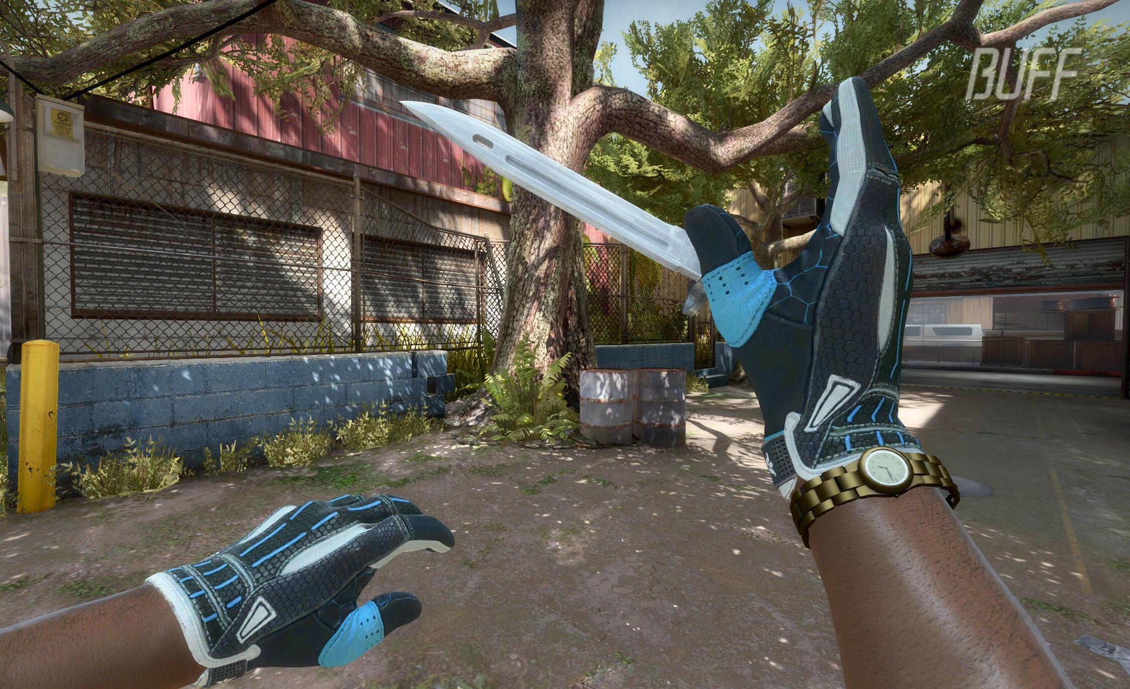 csgo原皮刺刀配什么手套