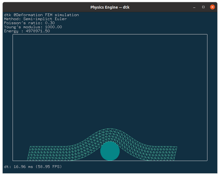 Dtk simple physics engine demo 