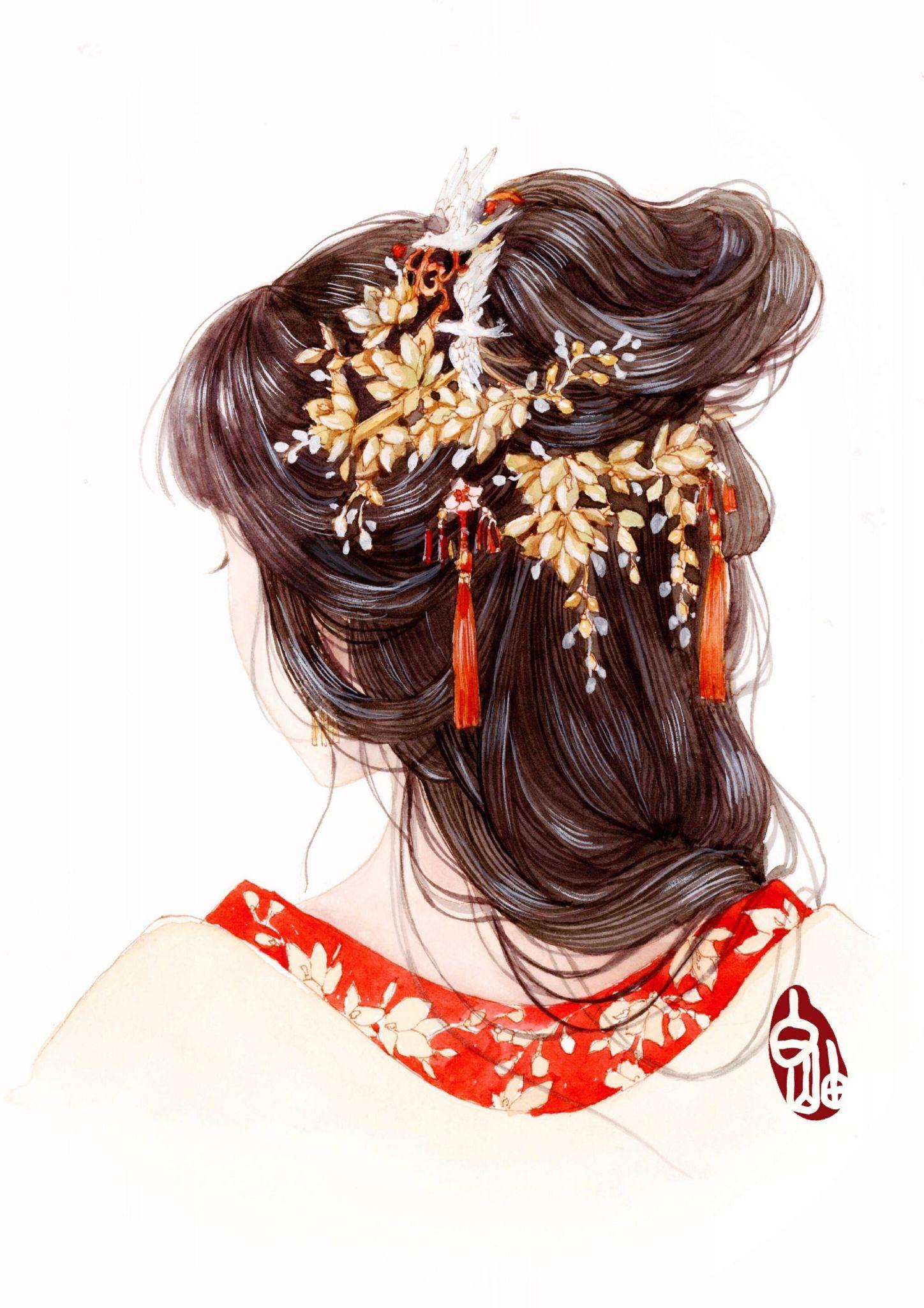有没有美到窒息的古风女生壁纸