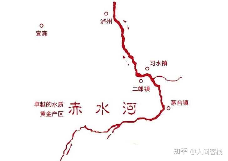 老是在電視上看到赤水河左岸的郎酒,那赤水河右邊是啥? - 知乎