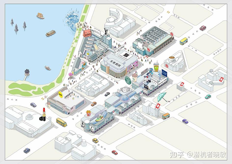 如何制作手绘地图? - 知乎