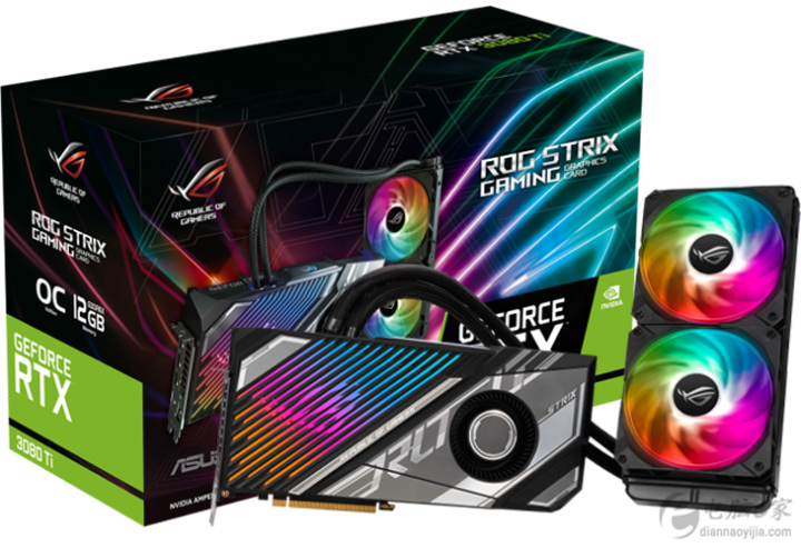 ROG RTX3080ti LC 簡易水冷 ROG Strix LC GeForce RTX 3080 Ti OC Edition 12GB GDDR6X | Graphics