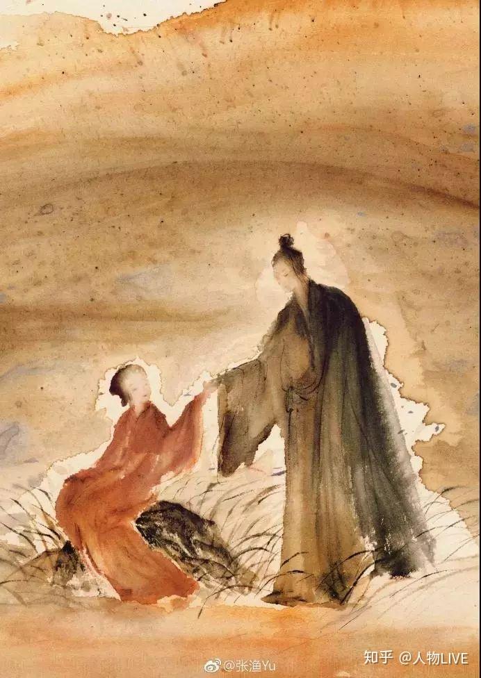 美女画师张渔的成名之路：她一出手，就让水墨中国风惊艳3亿人 - 知乎