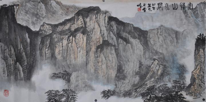 中国山水画名家作品《寄情山水间》欣赏 - 知乎