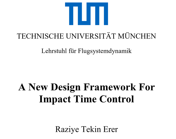  a new design framework for impact time control 