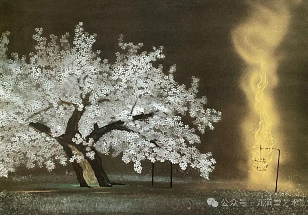 岩彩画| 加山又造：屏风画的宇宙（二） - 知乎
