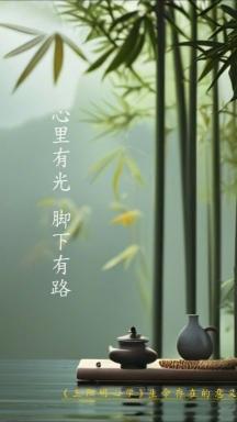 心里有光脚下有路