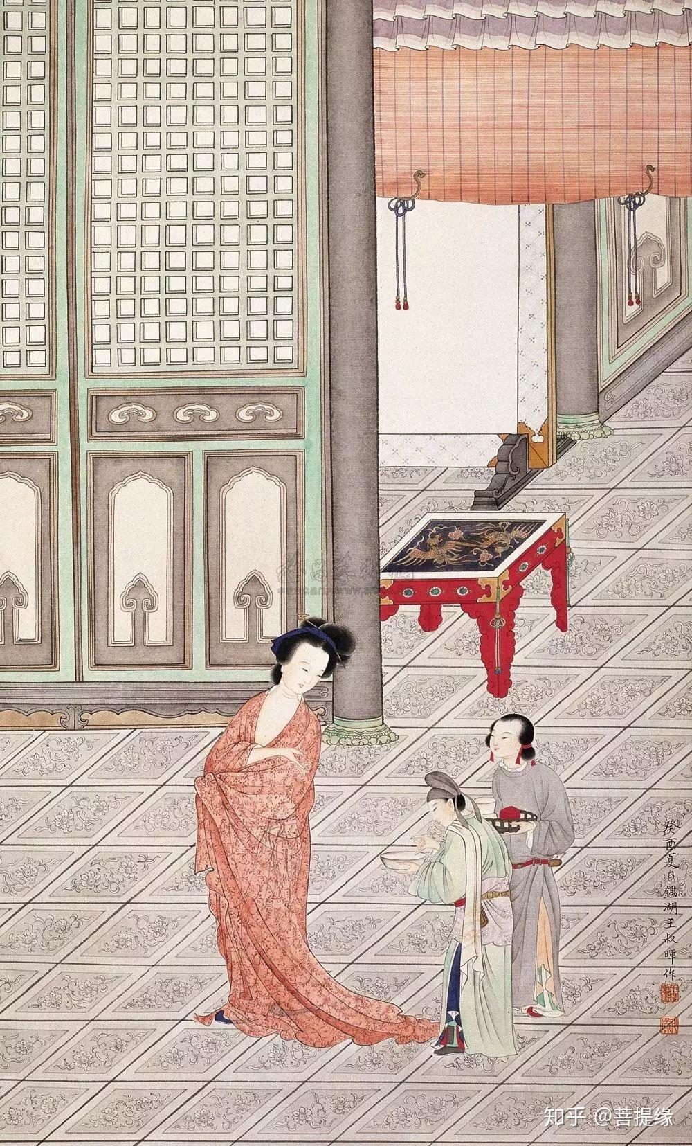 人人想看的绘画贵妃出浴图- 知乎