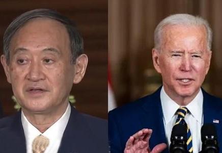 日本首相菅义伟将访美与拜登会面后隔空对话