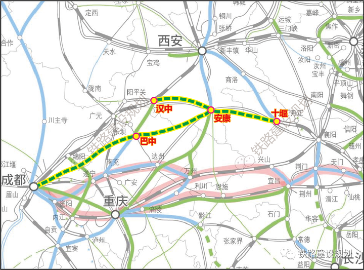 成都经巴中至安康铁路预可行性研究编制单位确定