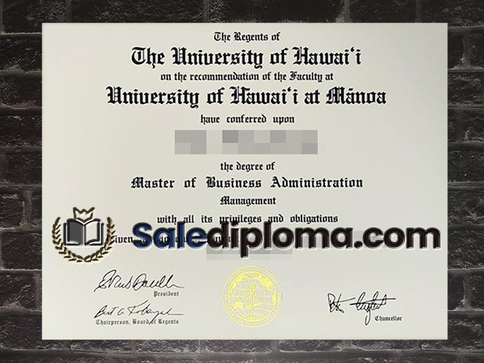 How To Order Fake University Of Hawaii At Manoa Diploma university-of-hawaii-at-manoa-diploma-frame-document-size-10-x-8
