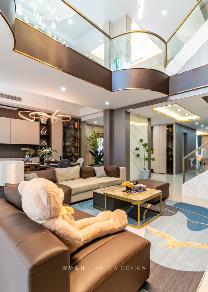 澳华装饰 | 450m²现代雅墅,喧嚣之外,静入佳境~ - 知乎