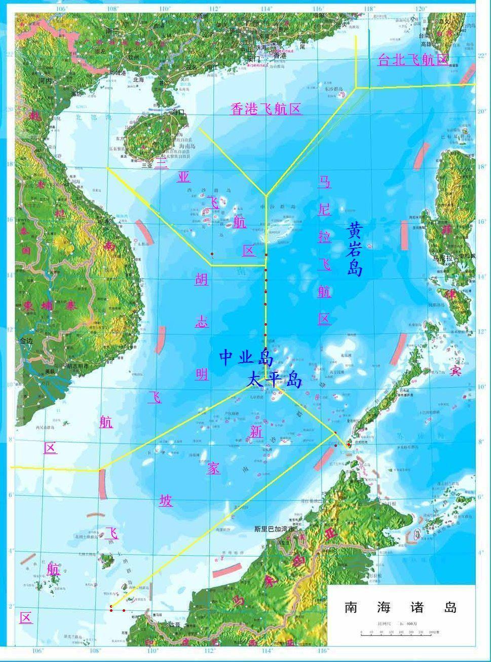 中国公海地图图片