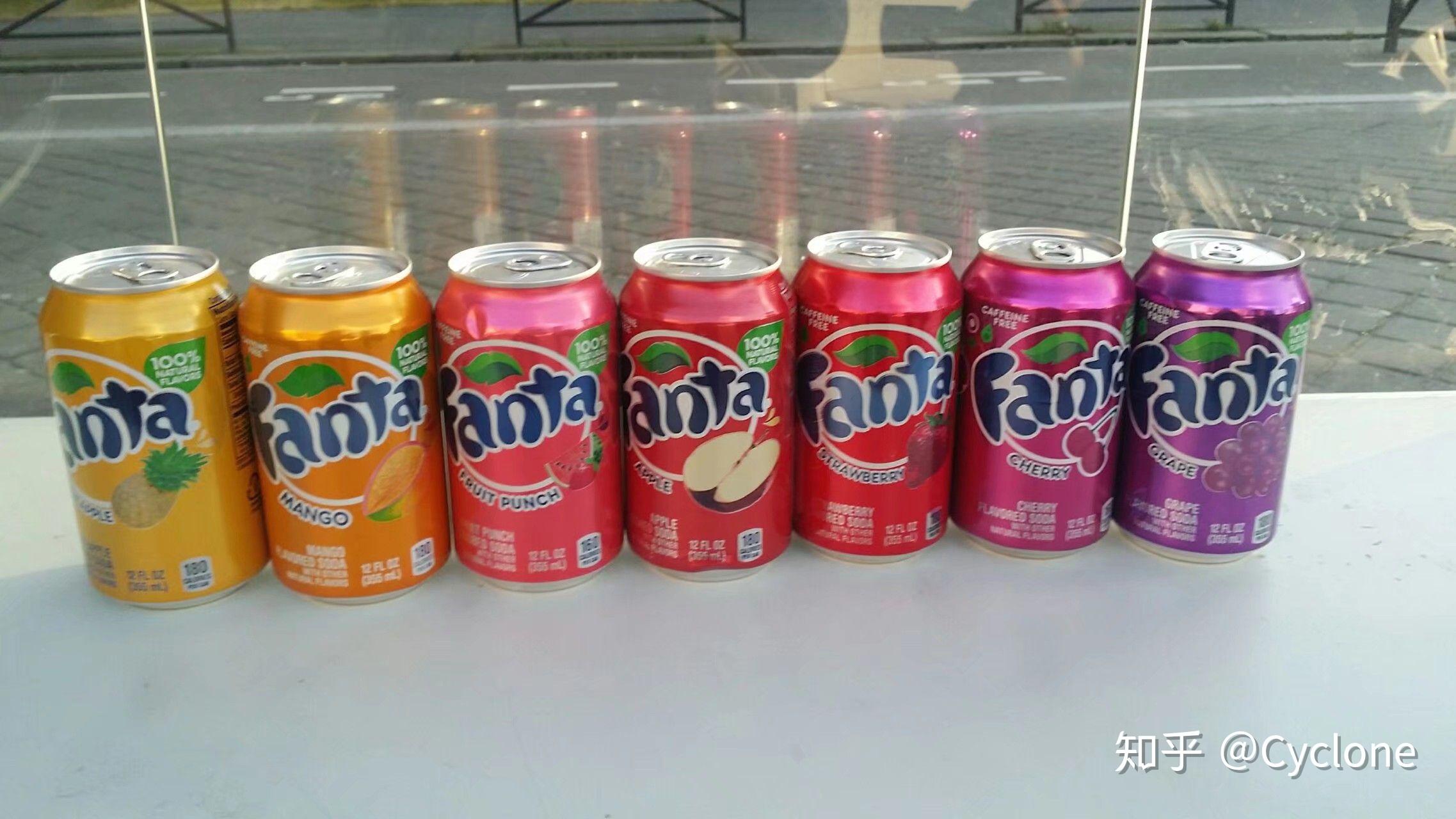 芬达一共有几种口味有人统计过吗