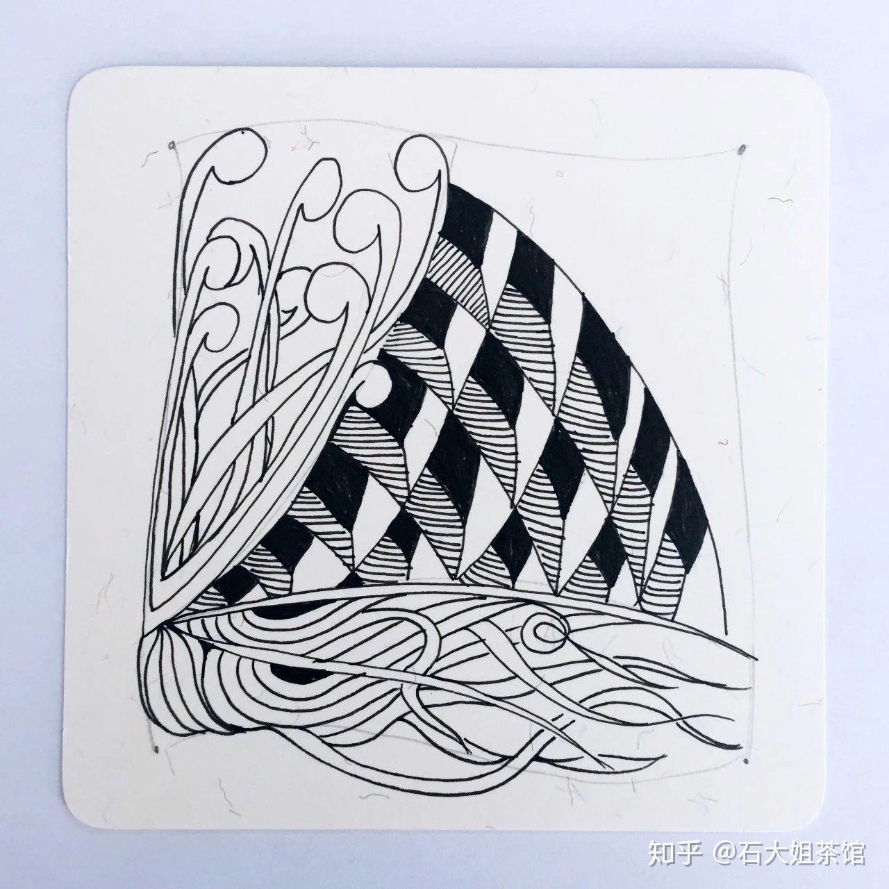 教程|八个步骤零基础学禅绕画 - 知乎