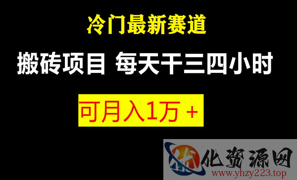 《冷门游戏搬砖项目》附教程+软件_wwz