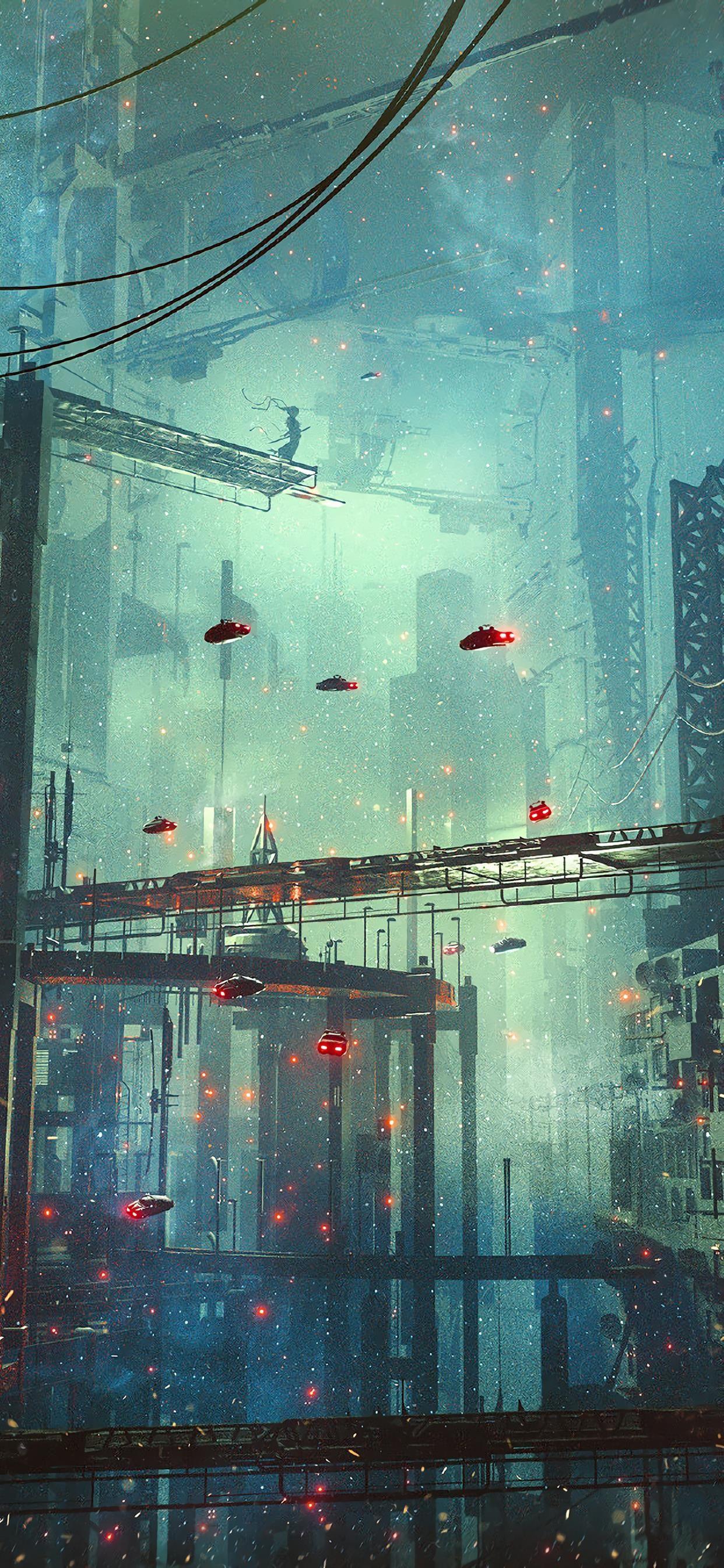 灰色系手机壁纸比较有朋克风或者科技感的灰色壁纸