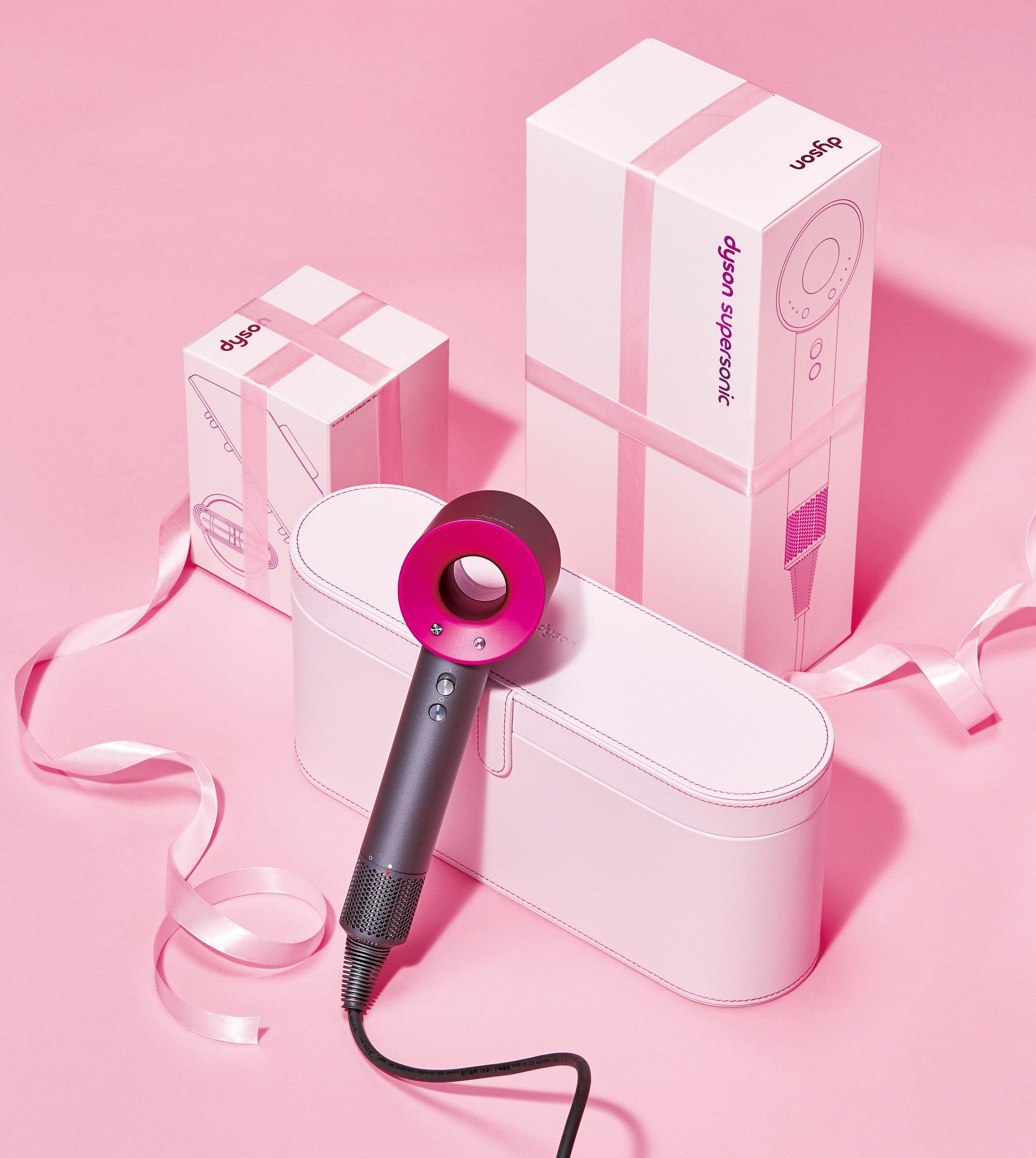 戴森吹风机粉色臻选礼盒版图赏母亲节挚爱献礼
