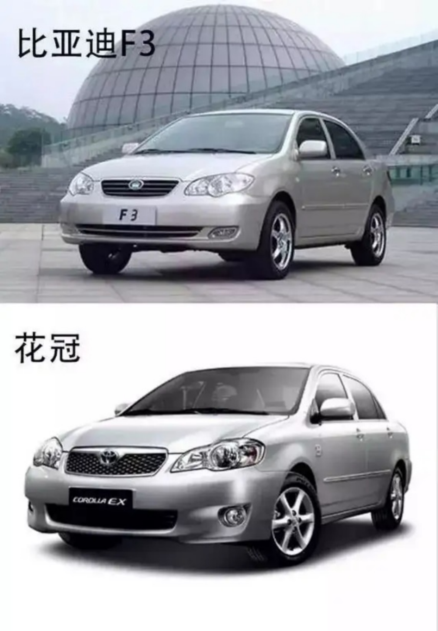 图 8: f3 和花冠对比图