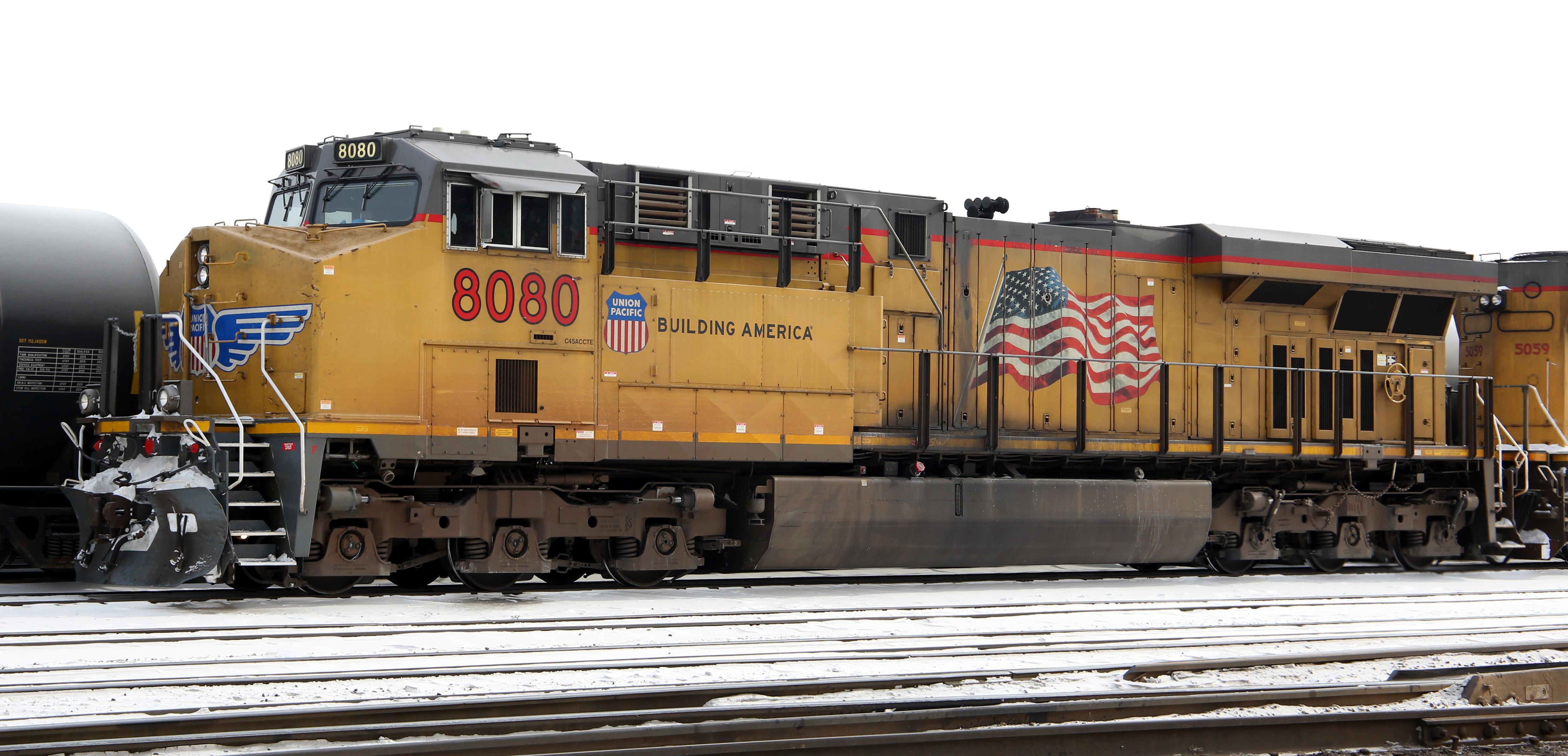 以煤粉为燃料的美国联合太平洋铁路gtel