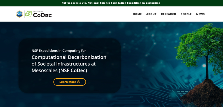 芝加哥大学与美国国家科学基金会合作计算"去碳化"项目