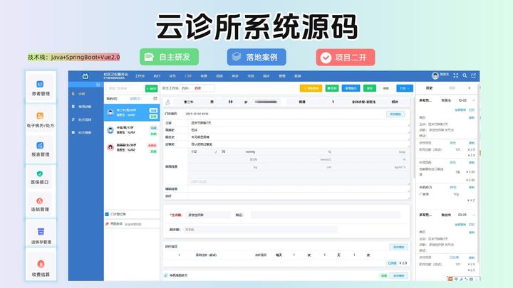 云门诊系统源码,SaaS诊所管理信息系统,综合门诊/中医门诊/康复门诊/口腔门诊信息系统源码 - 知乎