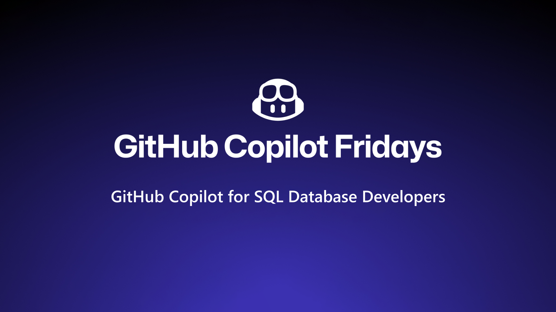 针对sql数据库开发者的github copilot