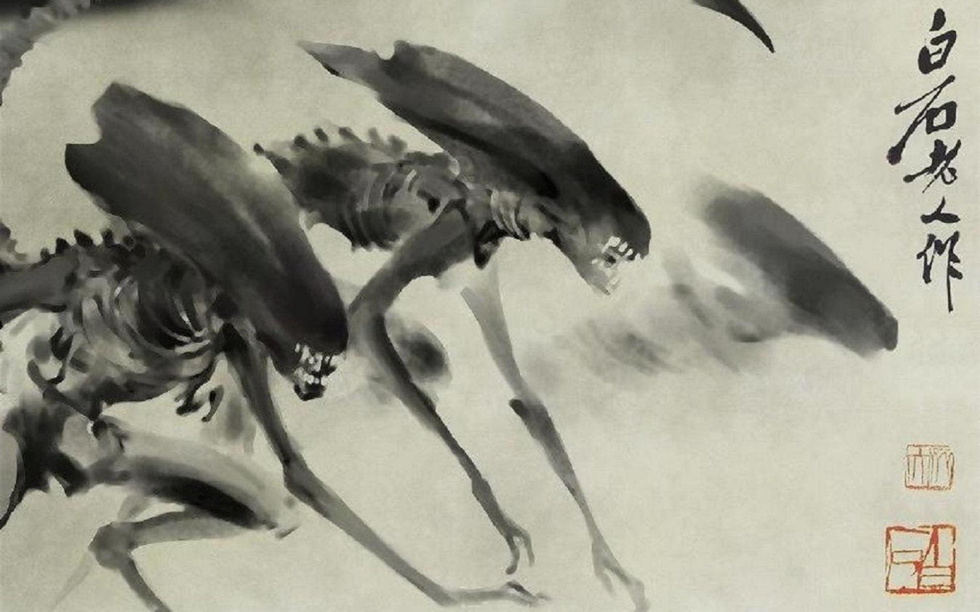 齐白石真的画过异形吗