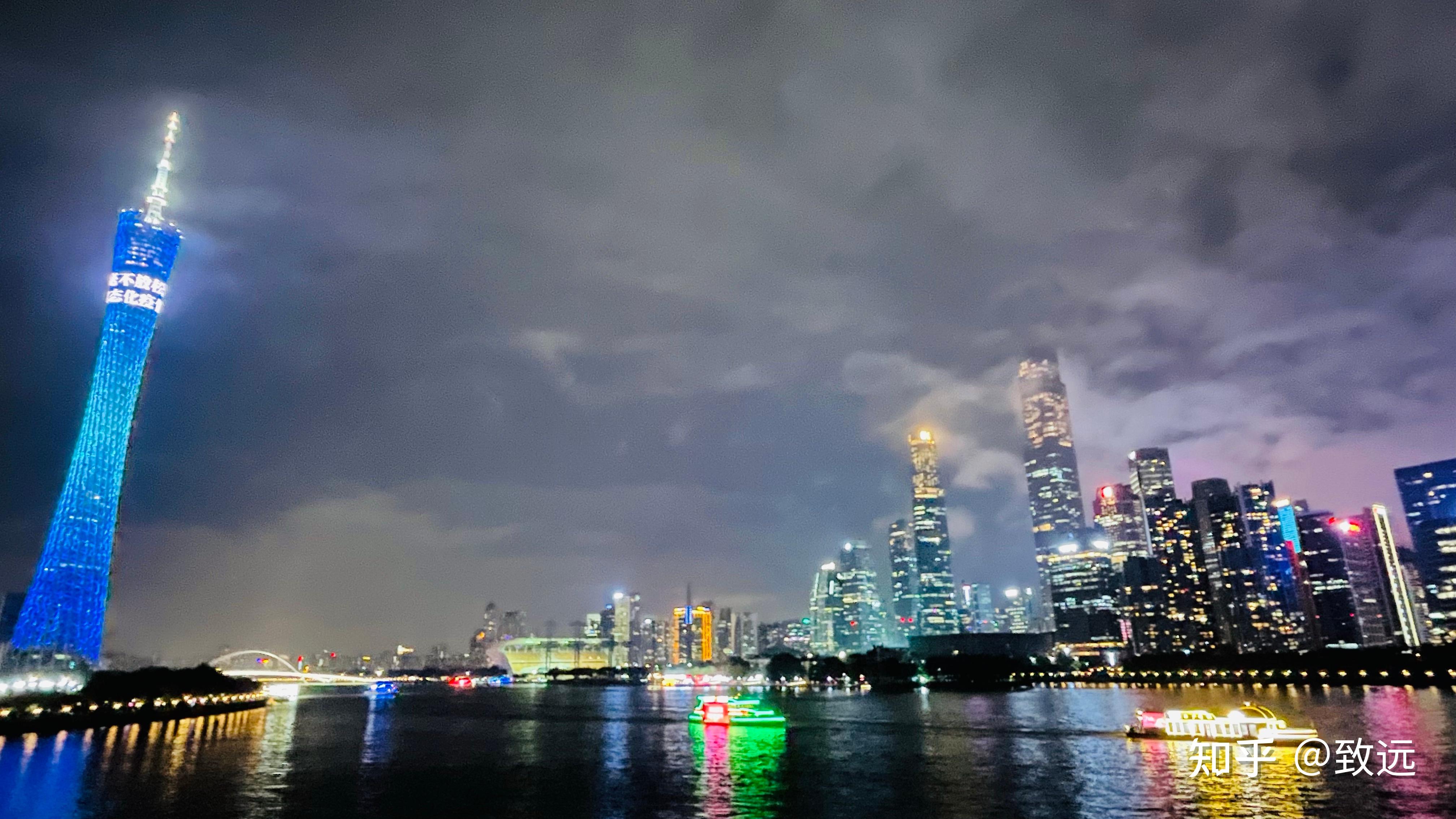 广州珠江新城的夜晚有着怎样的绝美风景? - 知乎