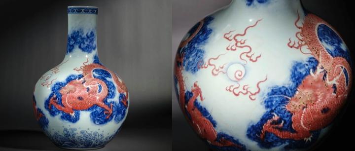 纽约邦瀚斯| 乾隆釉里红天球瓶近2700万成交- 知乎