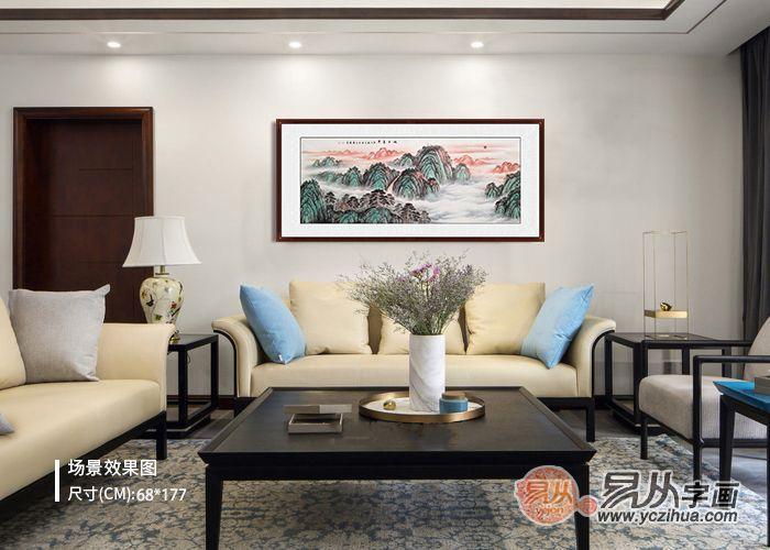 家居装饰画盘点：李国胜山水画 韵味高雅有内涵 - 知乎